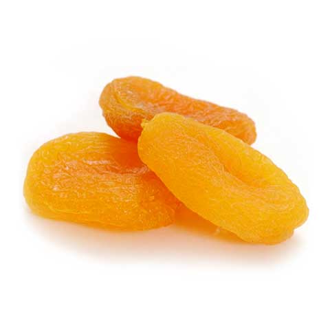 Apricots, dried, sulfured, uncooked