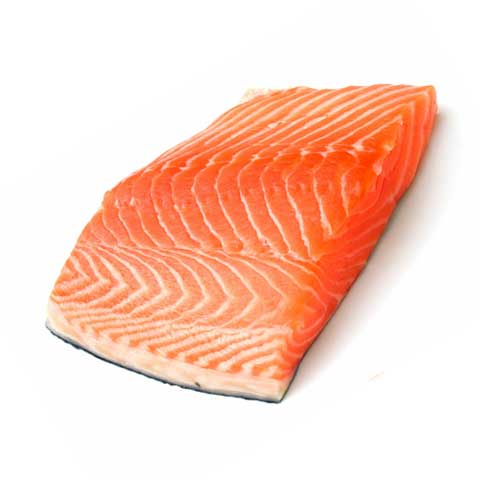 Fish, salmon, chinook, raw