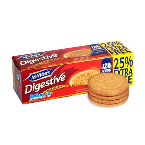 McVitie's Digestive Sade Bisküvi