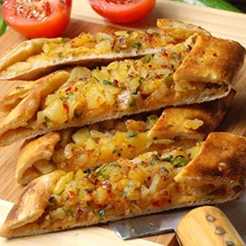 Patatesli Pide