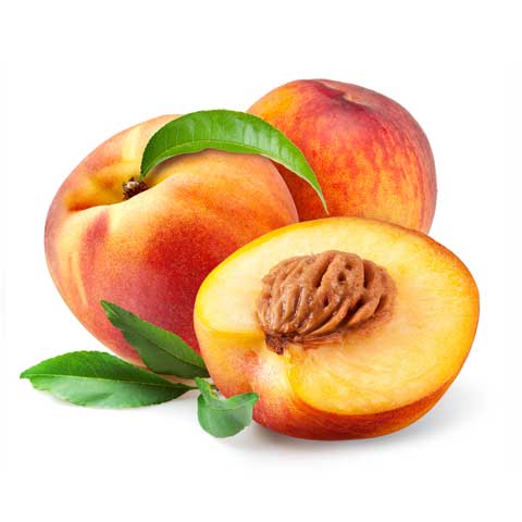 Peaches, yellow, raw