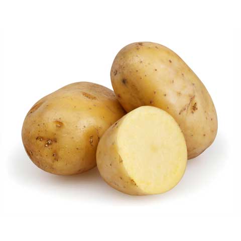 Potatoes, raw, skin