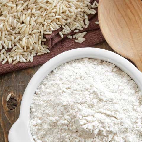 Rice flour, white, unenriched